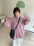 [unisex] Hugs Summer Check Over Shirt