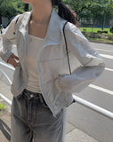 Fran Nylon Windbreaker Zip-Up