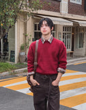 Moden Wool Hacci Round Knit