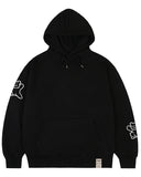 Multi Line Bear Smile Hoodie