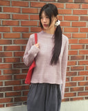 [Wool 60/MADE] Hug Basic Round Knit