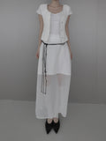Belmo Lace Volume Sleeveless