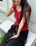 Batz Vintage Star Beads Gem Necklace