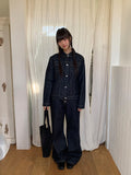 Monda Non-Fade Raw Denim Bootcut Pants