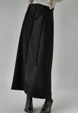 Centcut slit long skirt