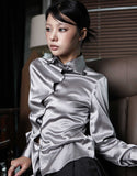 [ EEUN MADE ] Velina Gloss Shirt