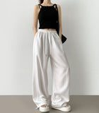 Cooling Eco-Friendly Tencel Cut Two-Way Banding Pants