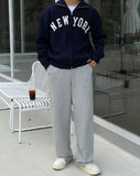 Grass New York Zip-Up Knit