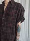 Prolly Check Roll-up Short Sleeve Shirt