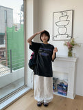 Billon Banding Cotton Wide Pants