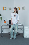Roll Call Night Embroidered Short Sleeve Tee
