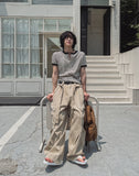 Summer Belted New Cargo Pants