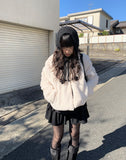 Tumo Winter Fur Long Middle Boots