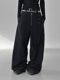 Cutout Belt Slacks