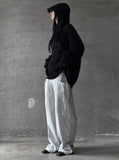 Warp cut pants