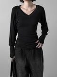 Banley Warmer V-Neck Slim Tee