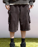 PINCH CARGO SWEAT BERMUDA PANTS