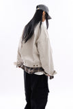 Ely washed loose trucker jacket