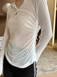 Serene Button Top