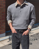 Cannon More Henley Neck Knit