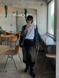 Trade washing wide denim