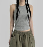 Med Rib Sleeveless