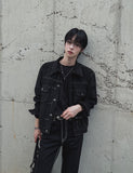Brook Suede Trucker Jacket