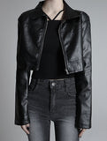 Taylor leather crop jk