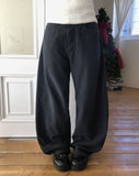 Piin Stud Brushed Vintage Wide Pants
