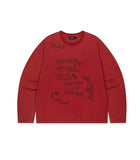 WASHED 10YEARS LS TEE