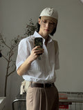 vintage pocket label shirt
