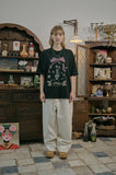 DTP Ribbon Flower Short Sleeve Tee