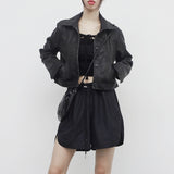 Lely Fake Leather Jacket
