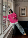 Stay Basic Round Warmer Knit