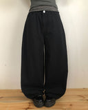 Croon Back Pocket Studded Cotton Pants