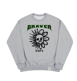 【Expend4bles X GRAVER】Metal Gun Flower Sweatshirt