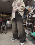 Demi Studded Flap Pocket Denim Pants