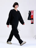 WRINKLE LINE KNIT PANTS