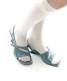 Star Slingback Heels
