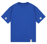 Sleeve Flower Short Sleeve Tee