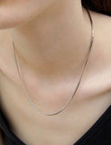 Essence (W) Herringbone Chain Necklace