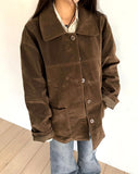 Caen Suede Powder Jacket