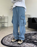 David Dart Cargo Denim Pants