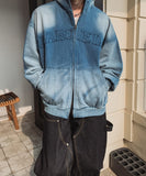 Marsil Vintage Washing Hood Zip-Up