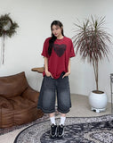 DEBEL HART HALF SLEEVE T-SHIRT