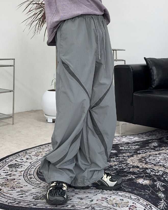 【SATIIIZ】Teppy Cross Nylon Pants SATIIIZ (サティーズ) - テフィクロスナイロンパンツ / Teppy