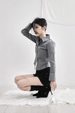 [ EEUN MADE] Slim-Double button Shirts