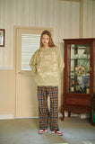 Pullover Lettering Tattoo Sweater