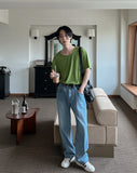 Four Seasons Summer U-Neck T-shirt