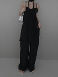 Betty Nylon Cargo Pants